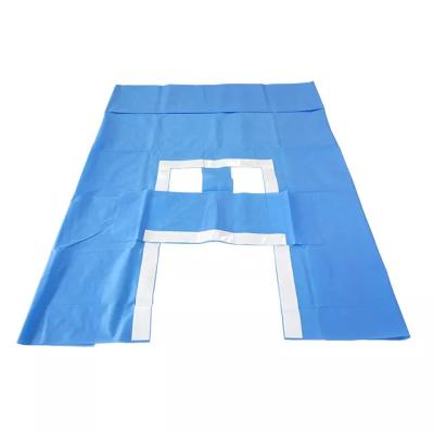 China Single Use Surgical Cardiovascular Drape Sterile Color White Size 250*340cm for sale