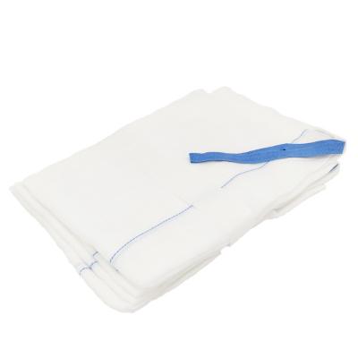 Chine 100% éponge chirurgicale 45cm x 45cm 8ply Lap Pad stérile de protection abdominale médicale de coton à vendre