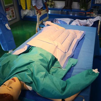 China Disposable Inflation Medical Air Warming Thermal Blanket ICU Surgical Hyperthermia System for sale