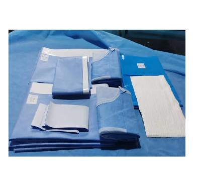 China Ethylene Oxide Sterilized Sterile Surgical Packs Non Woven Fabric Protection Packs for sale