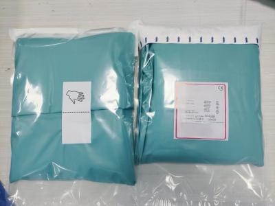 중국 Green Viscose Lamination Non-woven Basic Customize Surgical Pack for Hospital 판매용