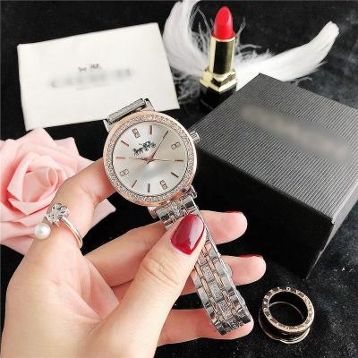 China Day/Date New Fashion Girl Stainless Steel Women Stainless Steel Brand Luxury Waterproof Customized Ladies Watch for sale