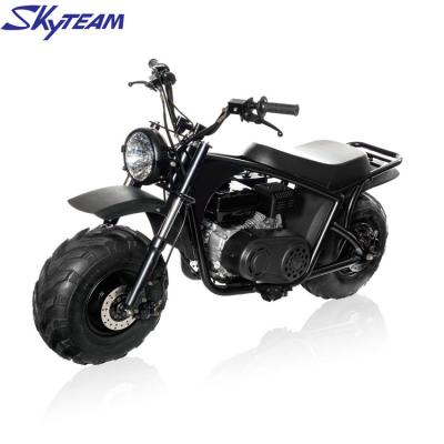 China SKYTEAM CE APPROVED 212cc Gas Powered Fat Bike Mini Bike Trail Wide Tire Motorcycle 3.6L for sale