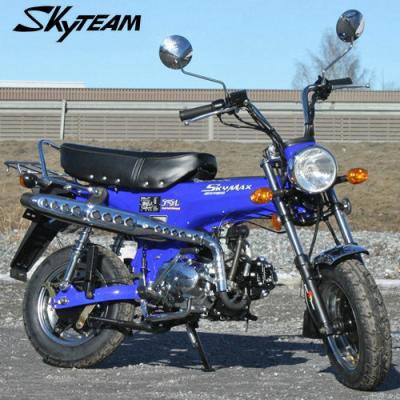 China SKYTEAM 50cc 4 stroke SKYMAX fuel injection dax motorcycle (ECE Euro5 E4 APPROVAL) with NEW LARGE 5.5L 10inch FUEL TANK for sale