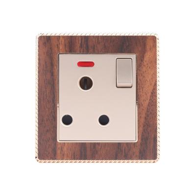 China British Standard 15A 1 Pin Modern Switch Socket /wall Residential/Multi-Purpose Switches/Electrical Accessories for sale