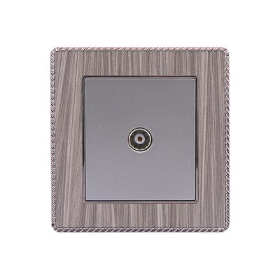 China TV Convenient Socket Bedroom Prefab Homes Waterproof European Electrical Wall Outlet for sale