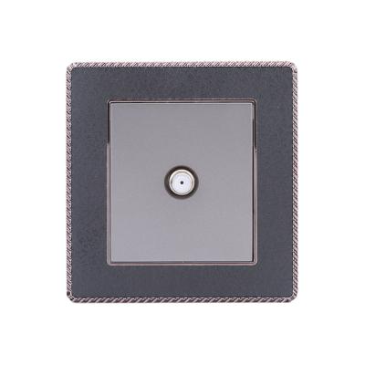 China Security Electrical Satellite Socket Outlet Alternating Power Wall Socket for sale