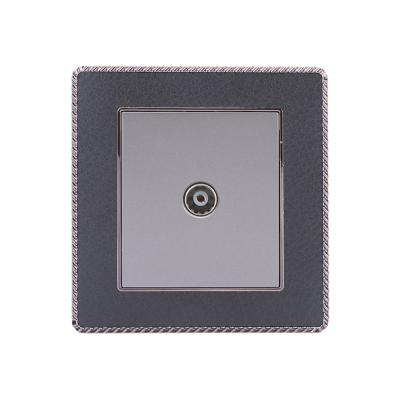 China TV Plug Residential Bedroom Prefab Homes Waterproof European Electrical Wall Outlet for sale