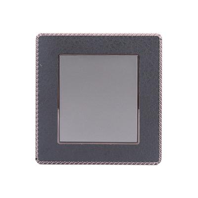 China MakeGood Residential Black Color 1Gang 1Way Capacitive Switch Panel Touch Switch for sale