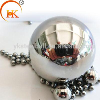 China Decoration 42mm Stainless Steel Strong Antiwear High Polished Cavity Aluminum Sphere for sale