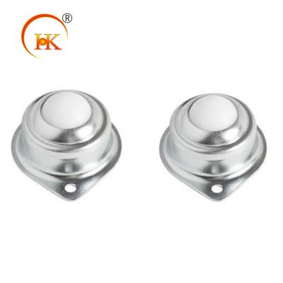 China Anti-nosiy material handling / transfer conveyor ball heavy duty nylon steel ball caster wheel plastic caster unit for sale