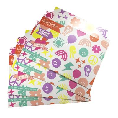 China Entertainment Doodle Gift Envelope With Many Patterns And Custom Logo High Quality Matte Membrane Paper Envelope for sale