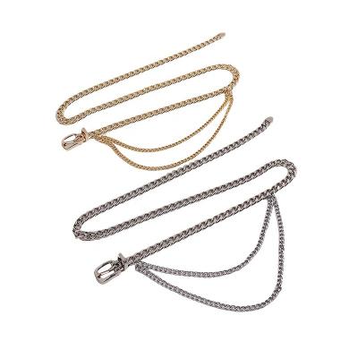 China CHICEVER Fashion Belt For Women Adjustable Patchwork Metal Chain TPD27055 Accessories for sale