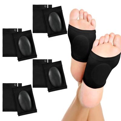 China Flexible Compression Arch Support Sleeves With Gel Pad Inside Metatarsal Brace Cushioned Gel Foot Sleeves For Flat Foot Pain Relief for sale