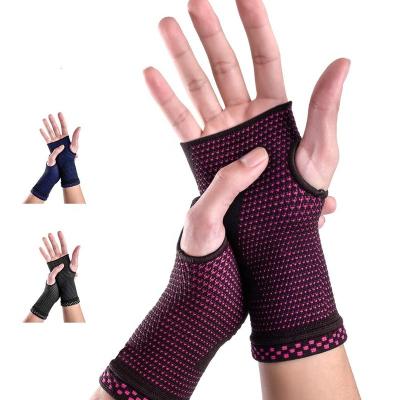 China Breathable Adjustable Elasticity Wrist Compression Support Sleeves for Carpal Tunnel and Wrist Pain Relief Treatment Daily Use for Women and Men for sale