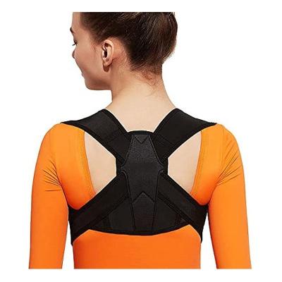 China Breathable Adjustable Elasticity Posture Corrector for Women and Men Back Brace Clavicle Support and Adjustable Upper Neck Shoulder Supply Pain Relief for sale