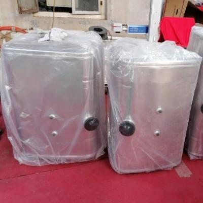 China Oil Filling Rectangular Aluminum Alloy Truck Fuel Tank for sale