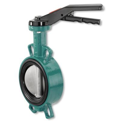 China Durable Industrial Butterfly Valve / Rubber Lined Butterfly Valve For Flow Control for sale