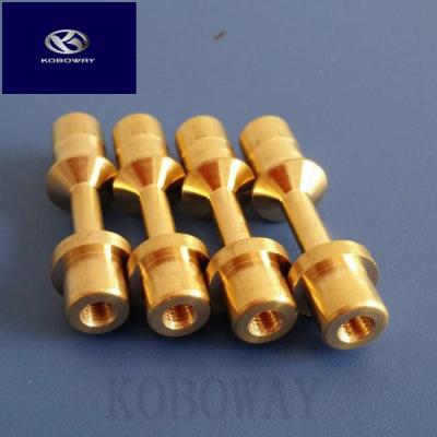 China Custom Processing Metal Machining Parts Brass Cnc Turned Parts ISO9001 Approval for sale