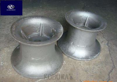 China High Precision Carbon Steel Casting Metal Parts With Black Galvanized / Powder Coating for sale