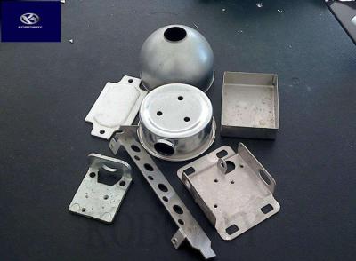 China Deep Drawn Metal Stampings Stamped Metal Parts With Punching Bending Galvanized for sale