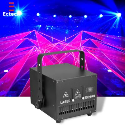 China Concert 2022 New Arrival Reasonable Price 3D Rgb Ilda Proyector Lazer Licht Dj Laser Lights 10W For Nightclub for sale