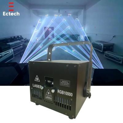 China Concert China Wholesale Reasonable Price 10W RGB Animation Laser Light Projector Stage Lighting For Live DJ for sale