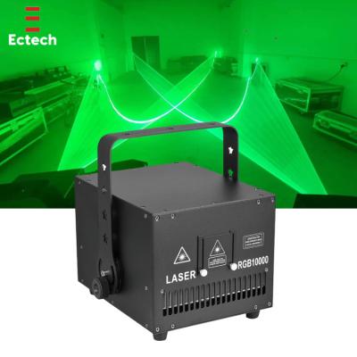 China Hot Sale Concert Stage Lights Equipment RGB Ilda Animation 10W Laser DJ RGB Stage Lights For DJ Party for sale