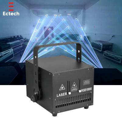 China Cheap Animated Concert Nightclub Special Effect Laser RGB 10W Disco Laser Stage Lighting Equipment for sale