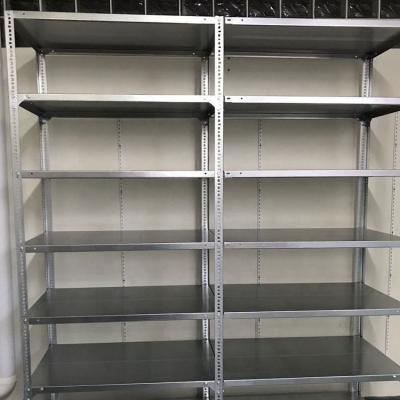 China Corrosion Protection Warehouse Stacking Units Multi-Layers Slotted Angle Metal Steel Estantes for sale