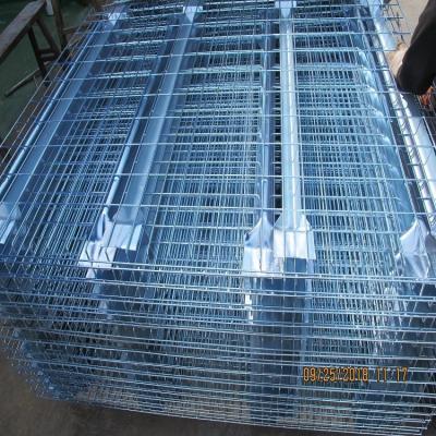 China Corrosion Protection Customized Warehouse Racking Mesh Decking Shelving Panel for sale