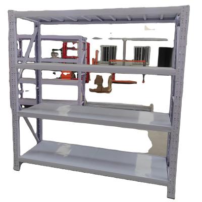 China Corrosion protection garage shelving warehouse storage metal longspan shelving shelving for sale