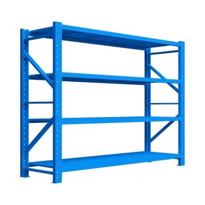 China Heavy Duty Corrosion Protection Garage Storage Metal Rack Warehouse Storage Rack Shelf Bracket for sale