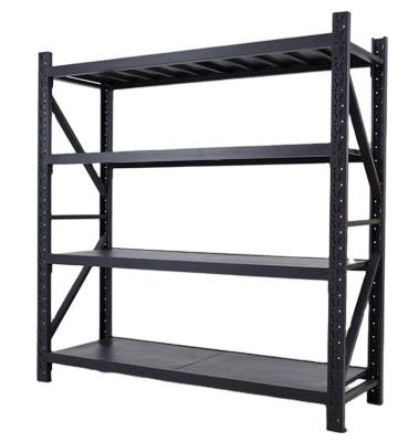 China Corrosion Protection Warehouse Multi Tier Medium Duty Metal Longspan Storage Shelf Rack for sale