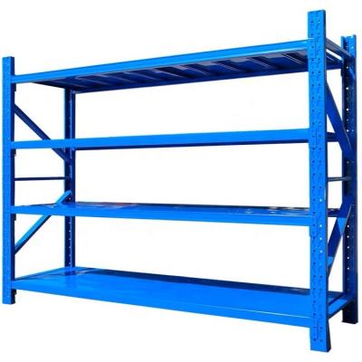 China Corrosion Protection China Supplier Multi Tier Medium Duty Metal Longspan Storage Shelf Rack for sale