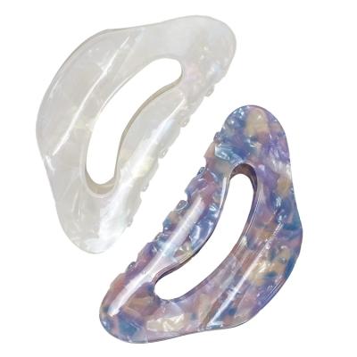 China Acrylic Resin And Alloy Guaranteed Quality Price Suitable Hair Clip Claw Jelly Korean Style Hair Claws for sale