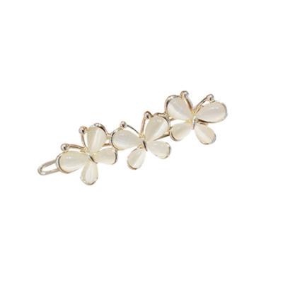 China CHINESE simple style and butterfly wedding fashion luxury light classic hairpin for bridal for sale