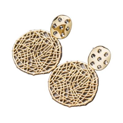 China Other Latest JIRIS New Arrival Design Alloy Jewelry Rhinestone Stud Earrings For Women 2021 for sale