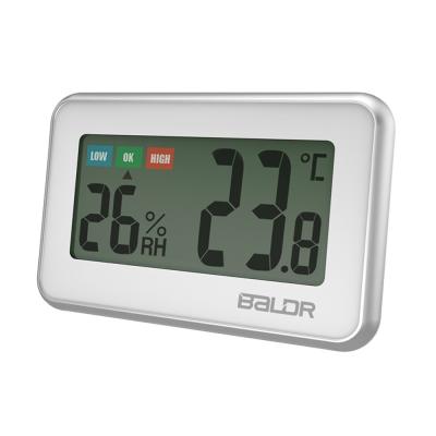 Chine Indoor Mini Digital LCD Display Hygrometer Thermometer Humidity Measurement Meter Clock B0217TH à vendre