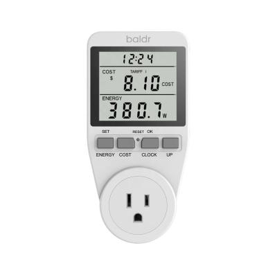 Китай AU USA FR EU UK Smart Dual Socket Electricity Tariff Monitor Residential / Multipurpose Electricity Meter Socket продается