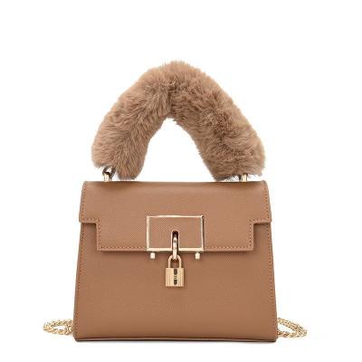 China New style PU leather high quality one shoulder casual handbags European retro women simple handbags for women for sale