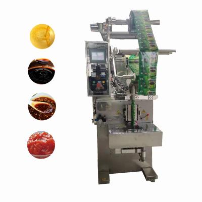 China Fully Hot Food Knife Cut Insulation Liquid Packing Machine Ice Cream Flow Packing Machine for sale