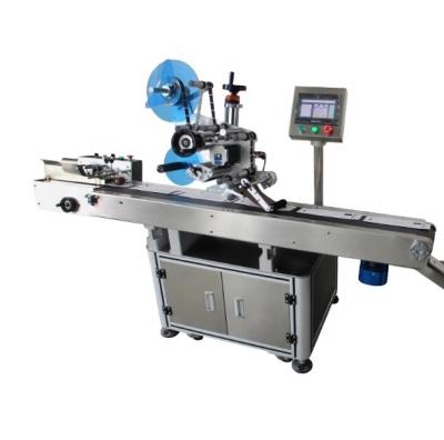 China Food Automatic flat labeling machine for sale