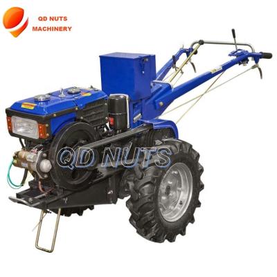 China High Quality Machinery Repair Shops Walk Behind Tractor Low Price 12hp 15hp Mini 2 Diesel Rotary Hoe Two Wheel Walking Tractor for sale