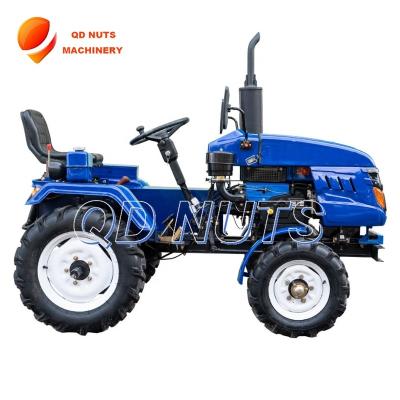 China Farms Farm Tractors at Hot Cheap Price Agriculture 2Wd Four Wheels 10hp 12hp Belt Drive Mini Tractor Sale for sale