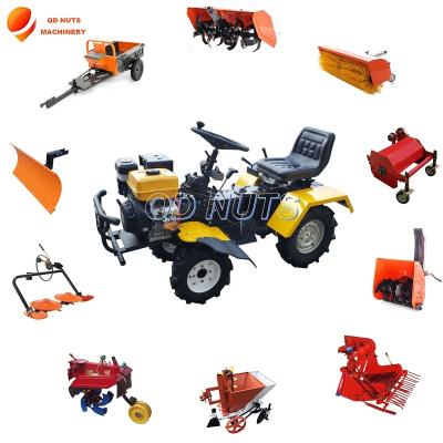 China Powerful mini garden tractor 4 wheel drive machinery repair shops popular sale in Romania for sale