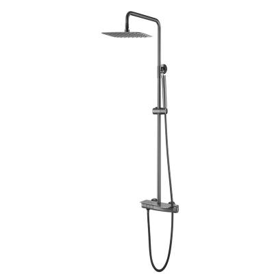 China Without Slide Bar Factory Cheap Price Modern Style Brass 20267-1 Bathroom Rain Shower Set Made In China for sale