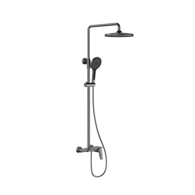 China Without Slide Bar Manufacturer Luxury 304 Stainless Steel Professional Modern Shower Set for sale