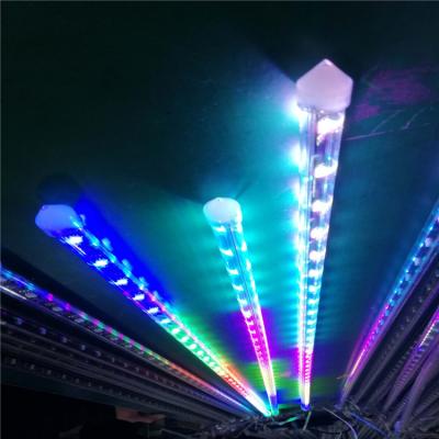 China LANDSCAPE Dmx 512 Pixel 3D Vertical Tube Rgb Fun Light Tube Full Color Digital Led Decorative Light for sale