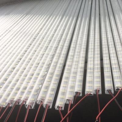 China LANDSCAPE 5730 5630 Aluminum Optical Guide 144LED Profile 12V Smd Led Strip for sale